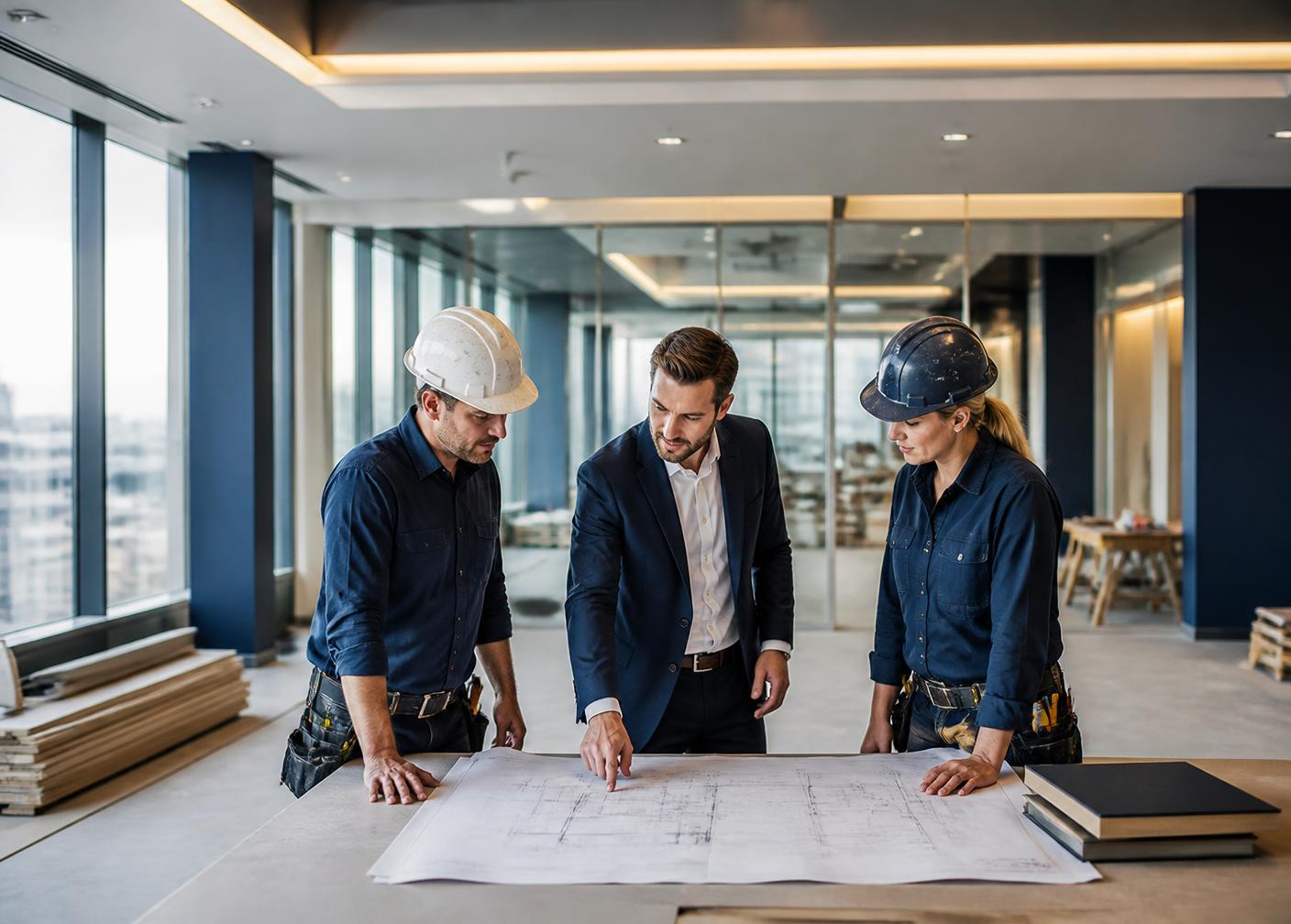Commercial space being planned and prepared for opening